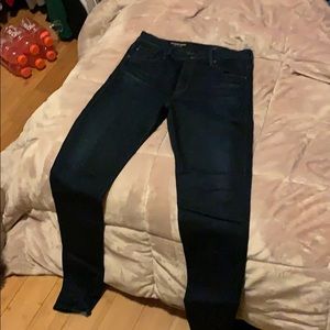 High rise skinny jeans